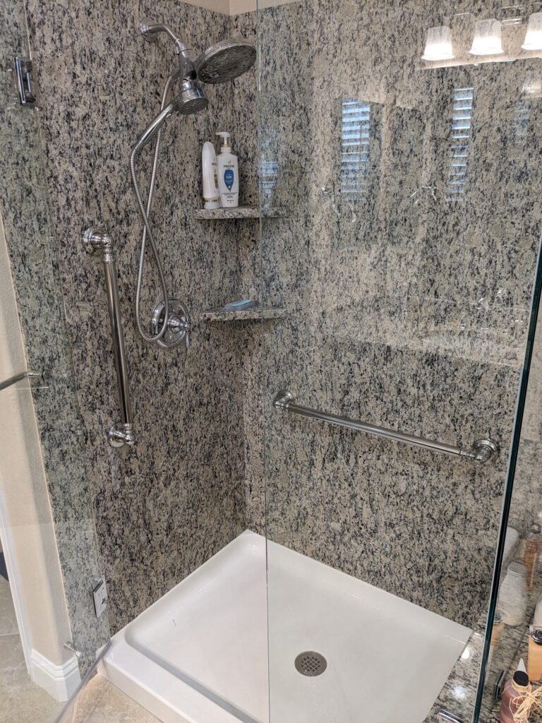 Bathroom updated by Blair Handyman