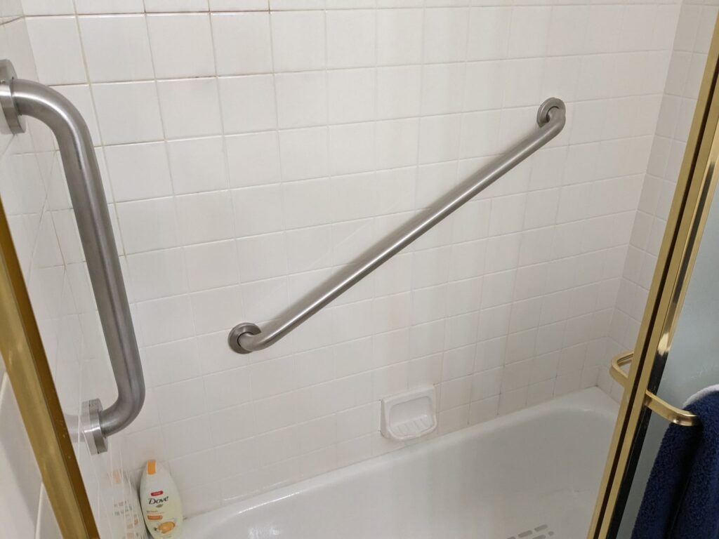 Bathroom updated by Blair Handyman
