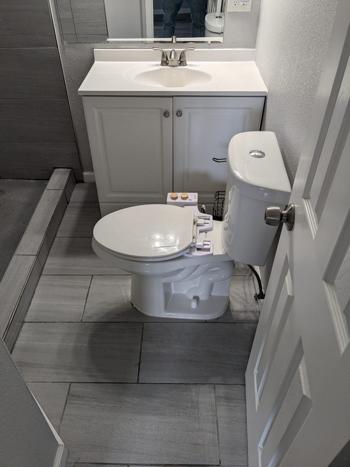 Bathroom updated by Blair Handyman