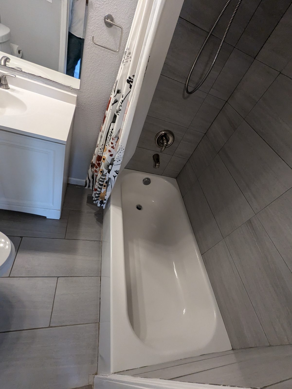 Bathroom updated by Blair Handyman