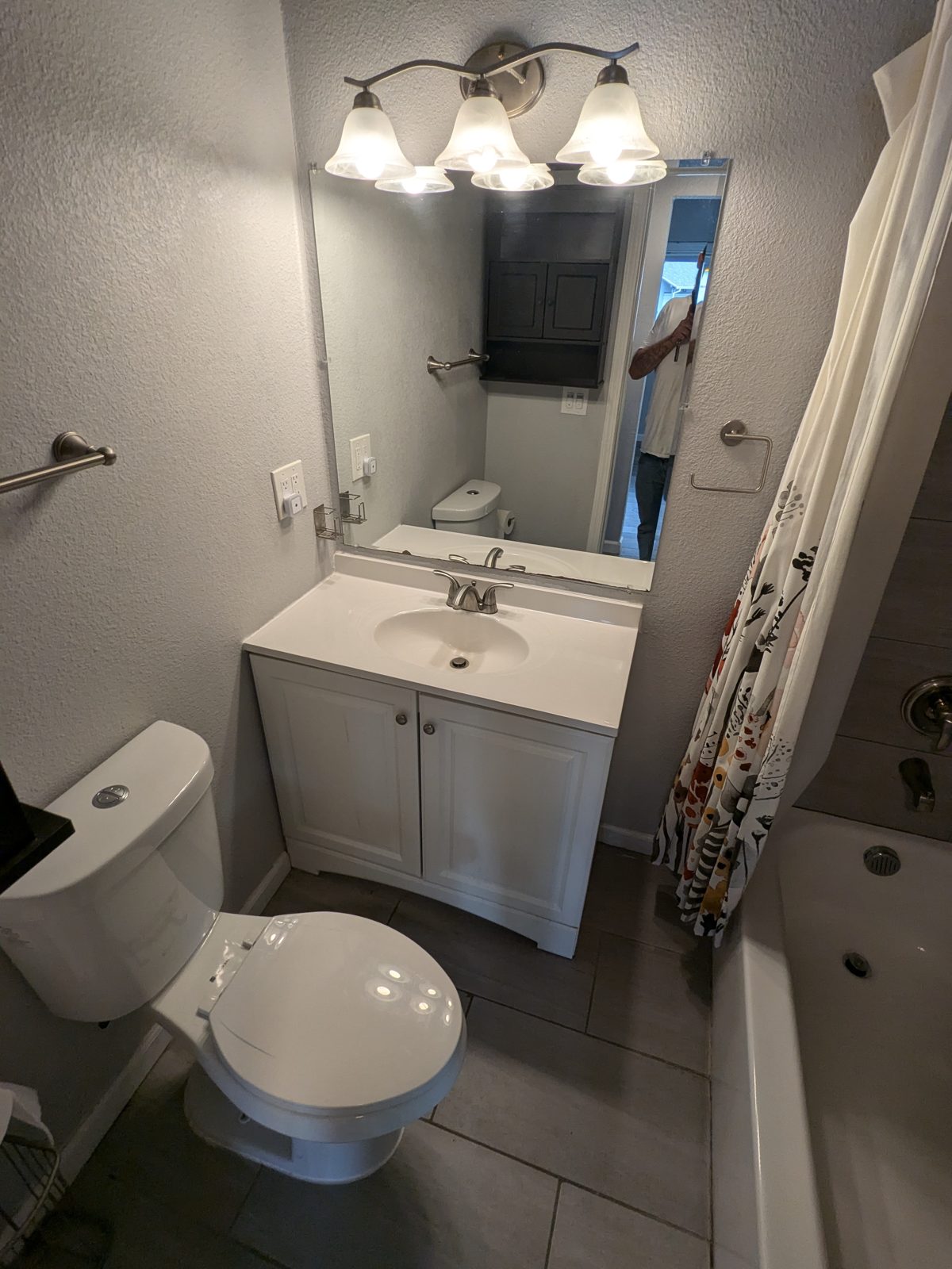 Bathroom updated by Blair Handyman