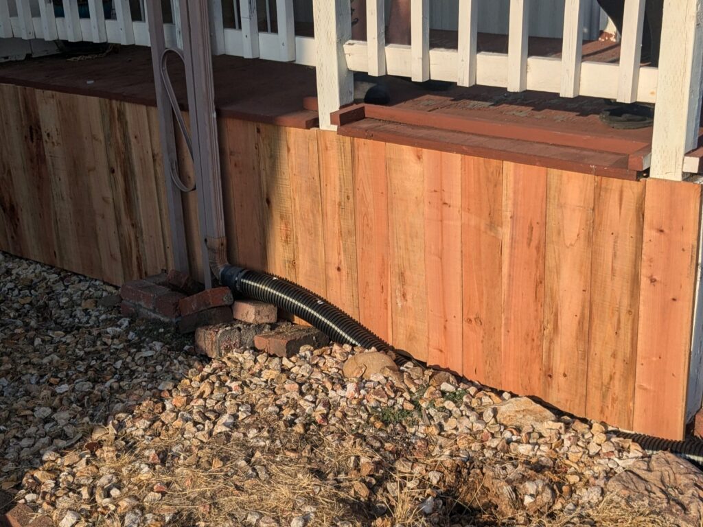 Wood fence and gate built by Blair Handyman in the Sacramento area