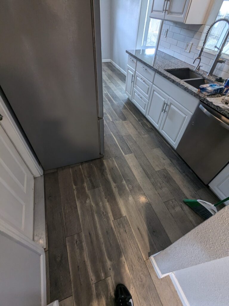Kitchen updated by Blair Handyman