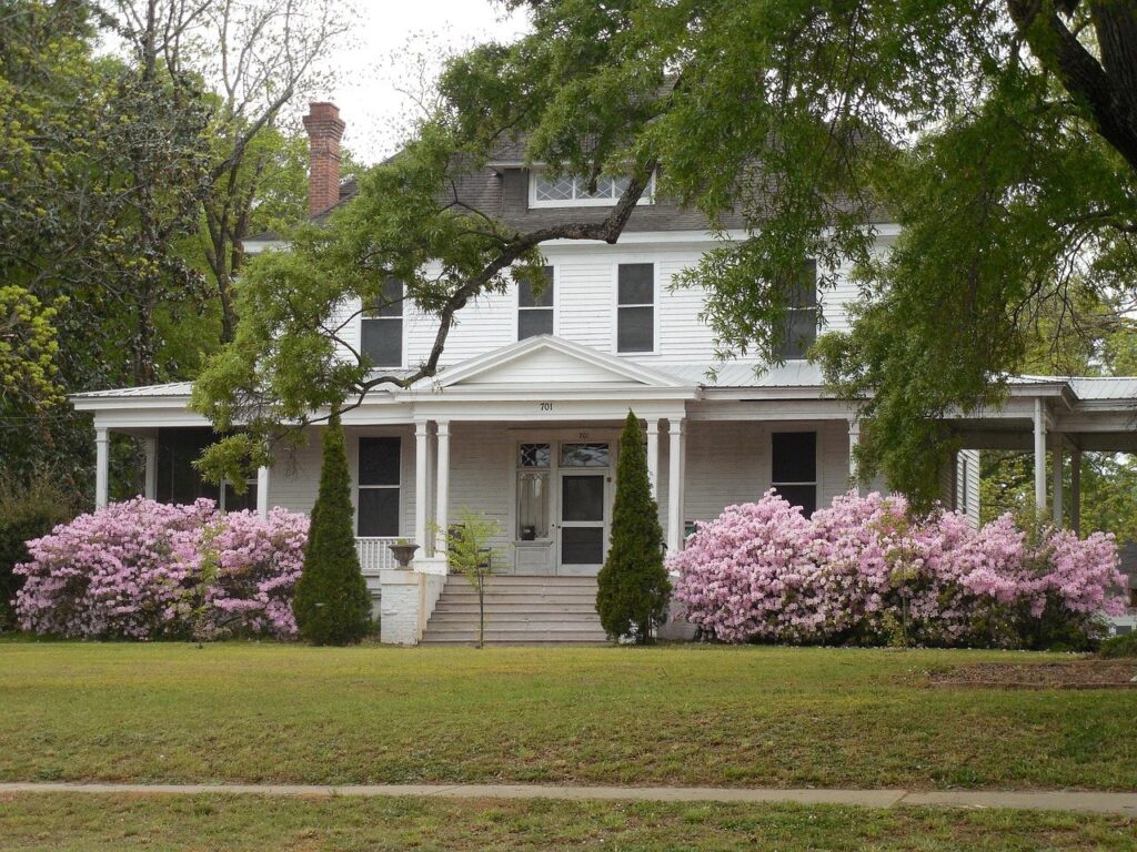 Older home after a fresh coat of exterior paint